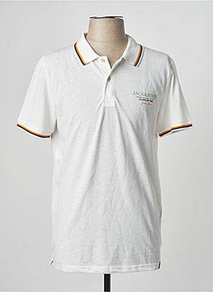 Polo blanc JACK & JONES homme