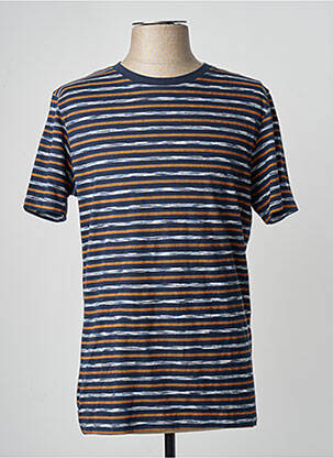 T-shirt bleu JACK & JONES homme