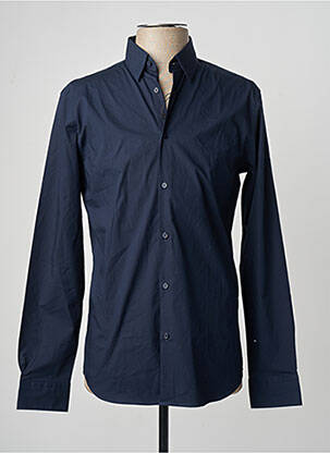 Chemise manches longues bleu SELECTED homme