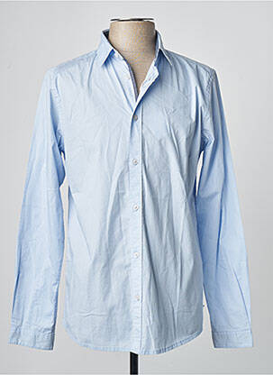 Chemise manches longues bleu TOM TAILOR homme