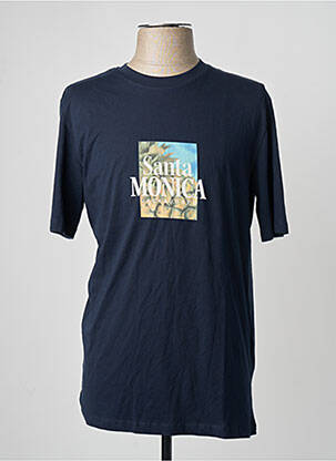 T-shirt bleu JACK & JONES homme