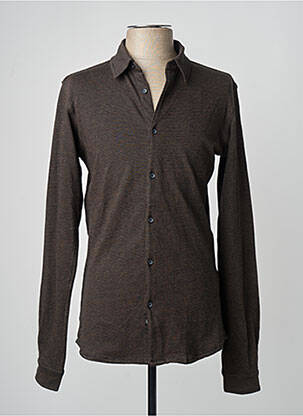 Chemise manches longues gris PETROL INDUSTRIES homme