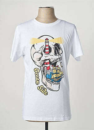 T-shirt blanc JACK & JONES homme