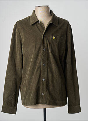 Chemise manches longues vert LYLE & SCOTT homme
