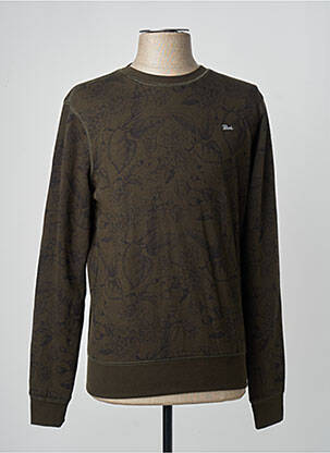 Sweat-shirt vert PETROL INDUSTRIES homme