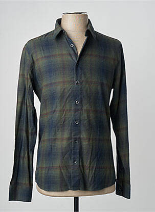 Chemise manches longues vert NO EXCESS homme
