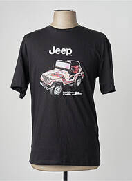 T-shirt noir JACK & JONES homme