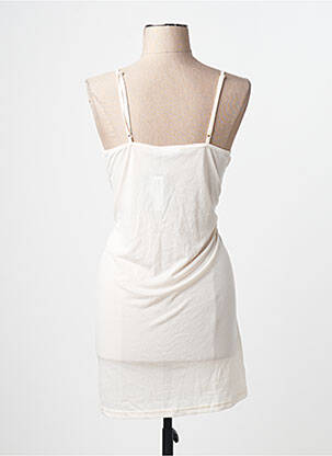 Robe courte beige VERO MODA femme