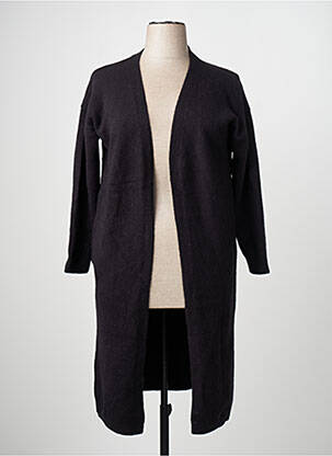 Gilet manches longues noir MILLENIUM femme