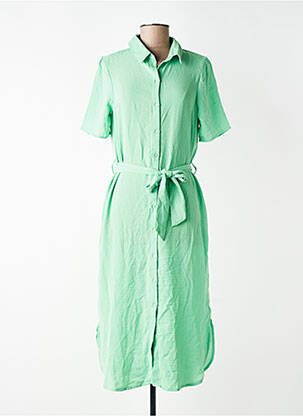 Robe courte vert JACQUELINE DE YONG femme