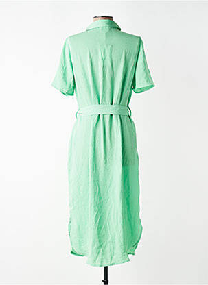 Robe courte vert JACQUELINE DE YONG femme