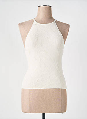 Débardeur beige ONLY femme