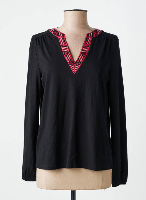 T-shirt noir STREET ONE femme