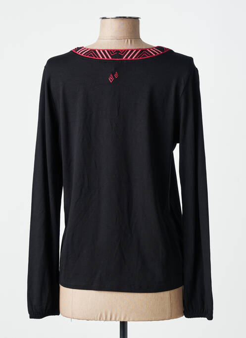 T-shirt noir STREET ONE femme