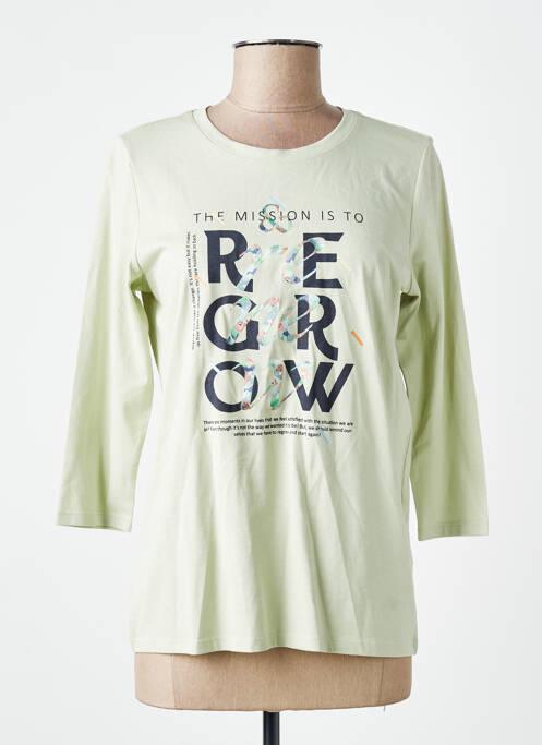 T-shirt vert S.OLIVER femme