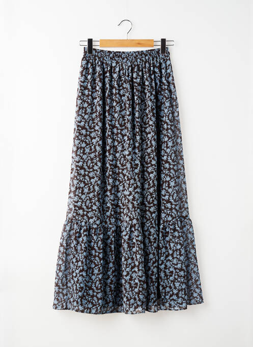 Jupe longue bleu MANGO femme