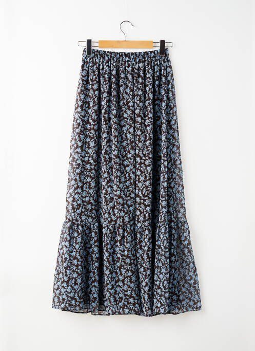 Jupe longue bleu MANGO femme