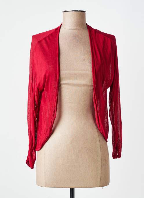 Gilet manches longues rouge STREET ONE femme