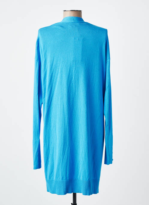 Gilet manches longues bleu MORE & MORE femme