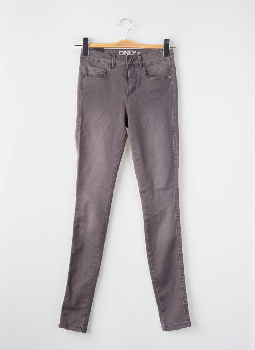 Jeans skinny gris ONLY femme