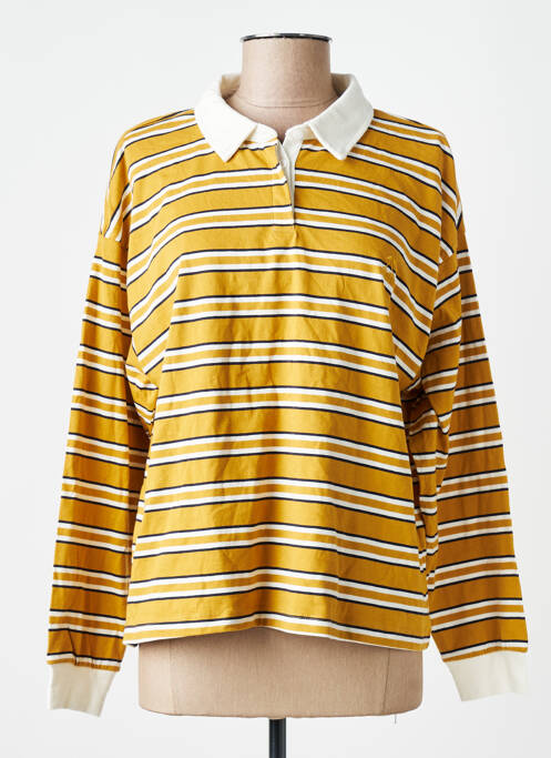 Polo jaune ONLY femme