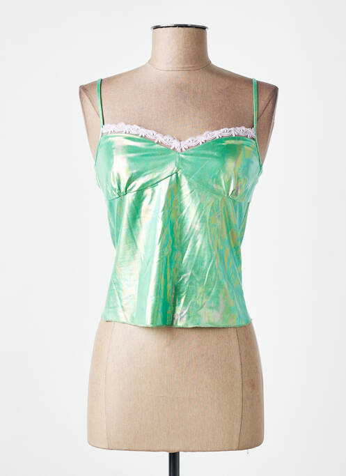 Débardeur vert OGL femme