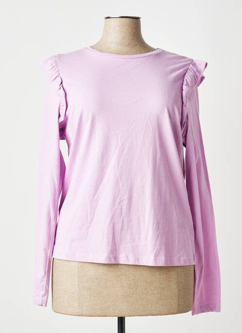 Top violet MANGO femme