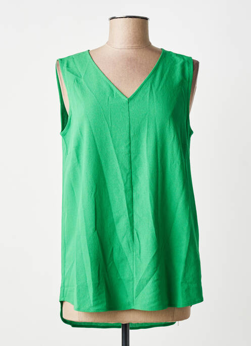 Top vert MORE & MORE femme