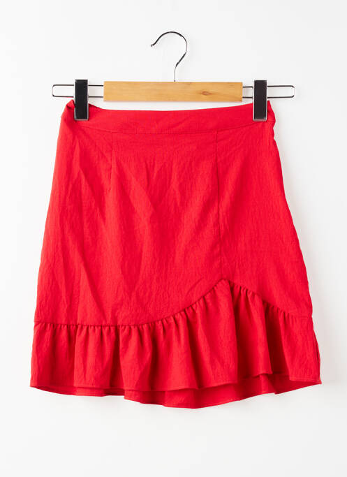 Jupe courte rouge NAF NAF femme