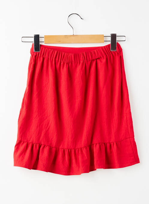 Jupe courte rouge NAF NAF femme