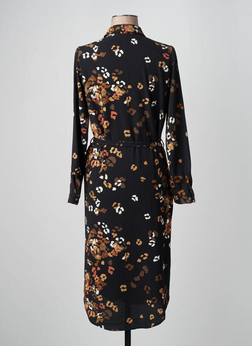 Robe mi-longue noir VERO MODA femme