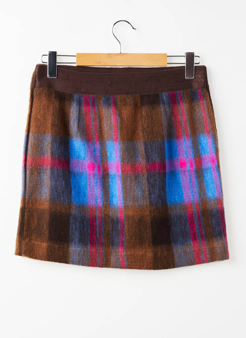 Jupe courte marron STREET ONE femme