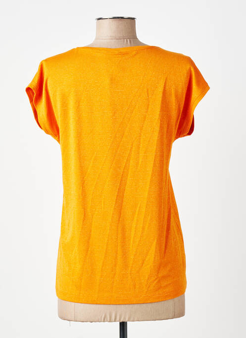 T-shirt orange PIECES femme