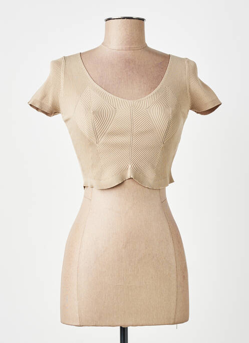 T-shirt beige TALLY WEIJL femme