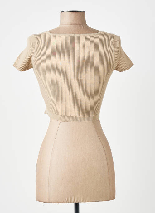 T-shirt beige TALLY WEIJL femme