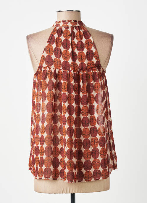 Top marron MOLLY BRACKEN femme
