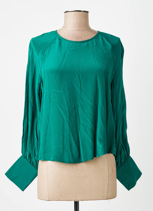 Chemisier vert MANGO femme