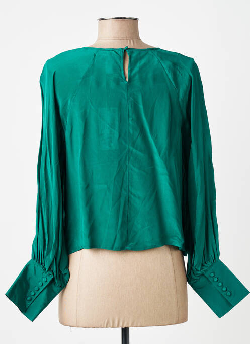 Chemisier vert MANGO femme