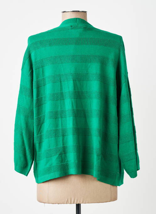 Gilet manches longues vert STREET ONE femme