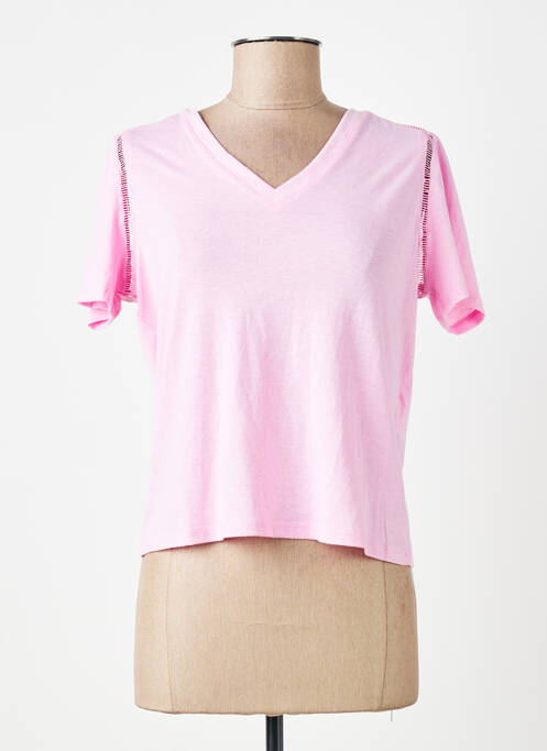 T-shirt rose VERO MODA femme