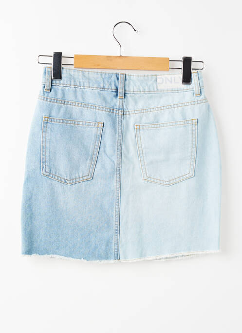 Jupe courte bleu ONLY femme