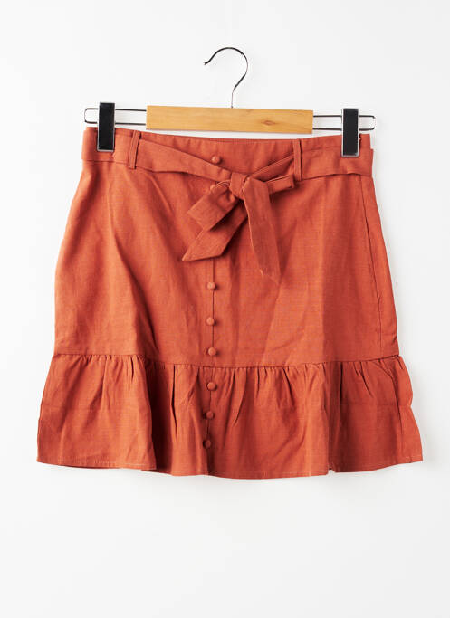 Jupe courte marron MOLLY BRACKEN femme