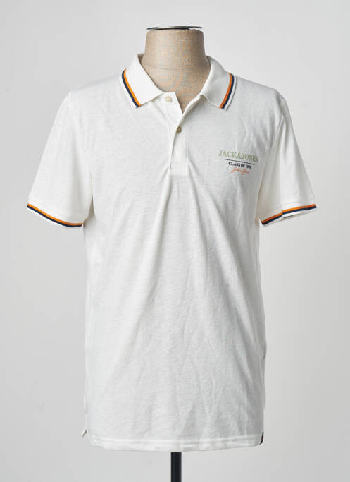 Polo blanc JACK & JONES homme