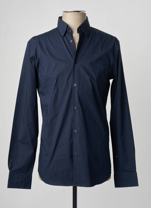 Chemise manches longues bleu SELECTED homme