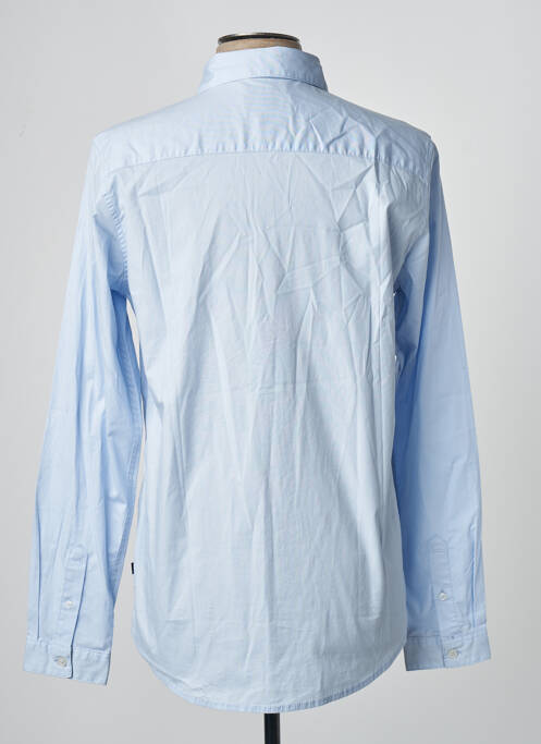 Chemise manches longues bleu TOM TAILOR homme