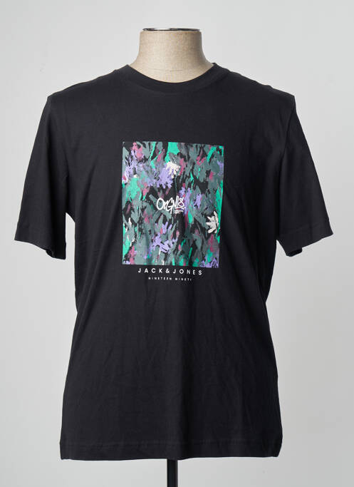 T-shirt noir JACK & JONES homme