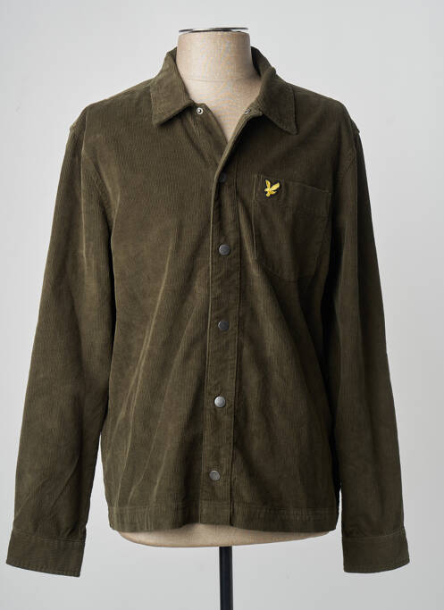 Chemise manches longues vert LYLE & SCOTT homme