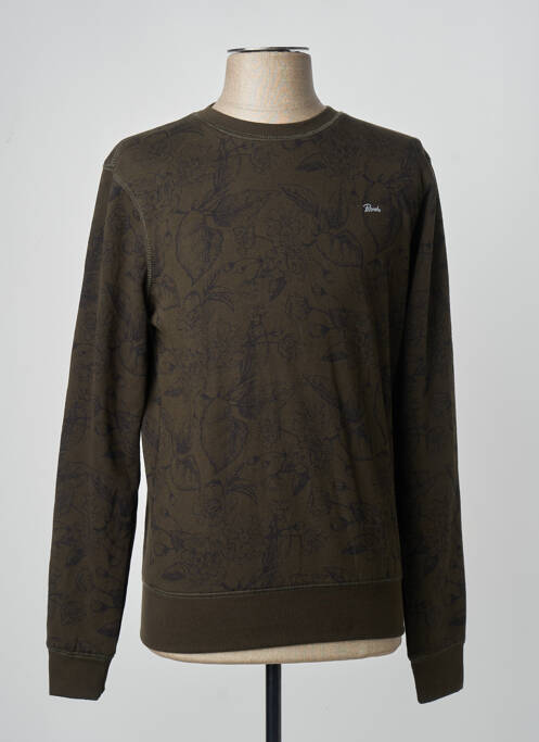 Sweat-shirt vert PETROL INDUSTRIES homme