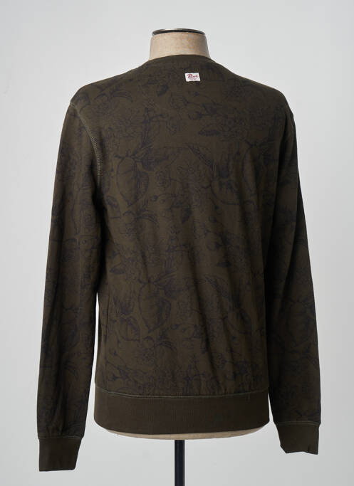 Sweat-shirt vert PETROL INDUSTRIES homme