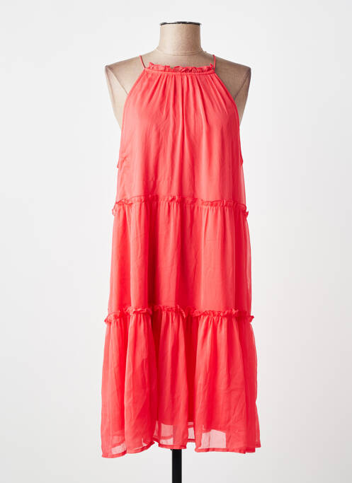 Robe courte rose VERO MODA femme
